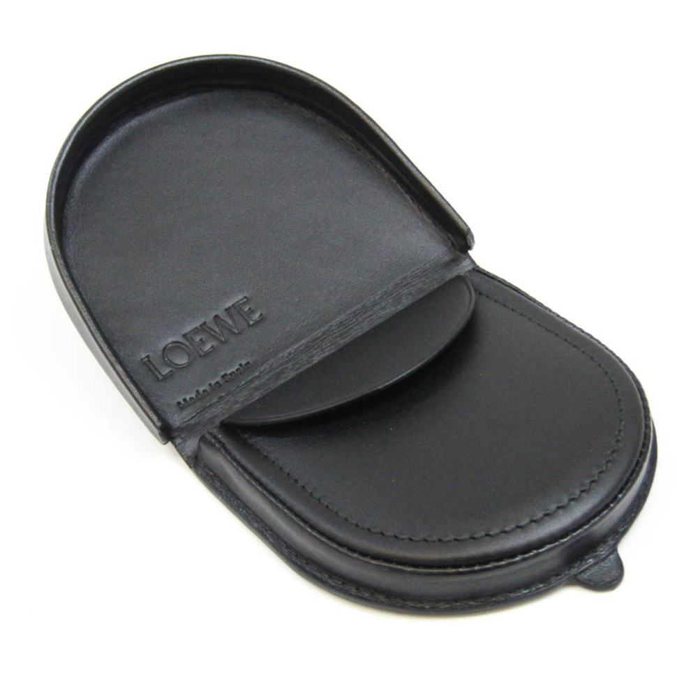 Loewe STAMP 109 54 K45 Women,Men  Calfskin Coin Purse/coin Case Black - Picture 3 of 10